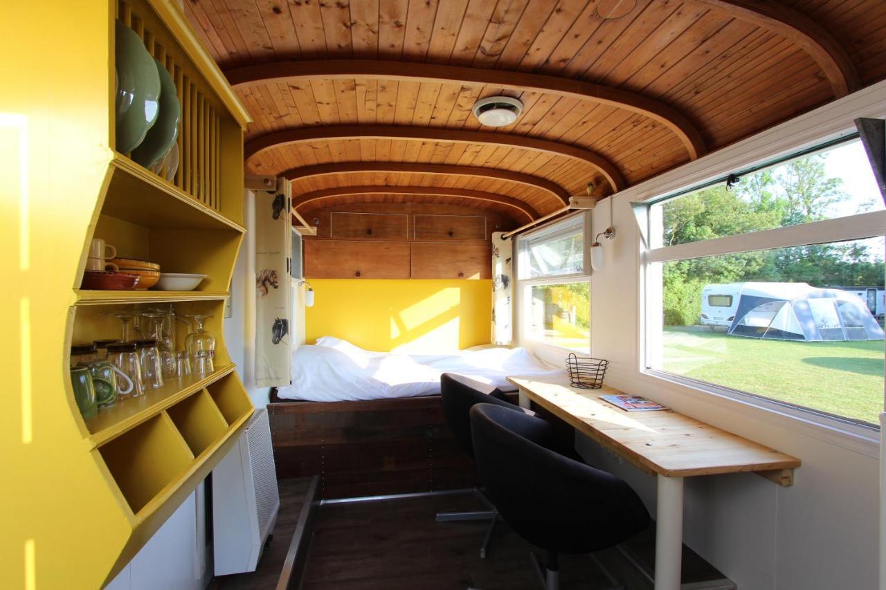 Tiny Pipowagen Koolmees Hotel Oudesluis  Bagian luar foto
